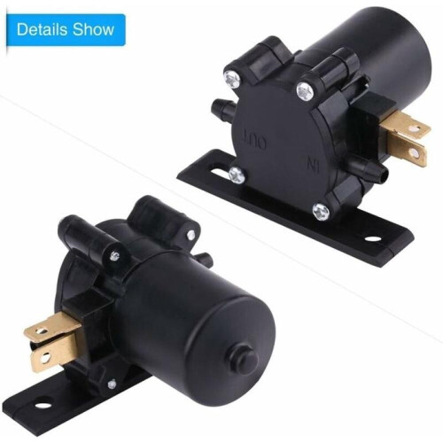 Bomba de limpiaparabrisas C15 de 12 V, universal. 2