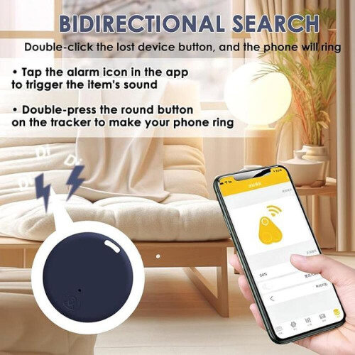 2PCS Bluetooth 5.2 GPS Tracker Συμβατό με iOS και Android μέσω εφαρμογής, Έξυπνοι Εντοπιστέ 2