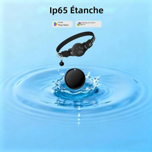 Αδιάβροχο κολάρο γάτας με GPS, συμβατό με το Find My, χωρίς μηνιαίες χρεώσεις, An 2