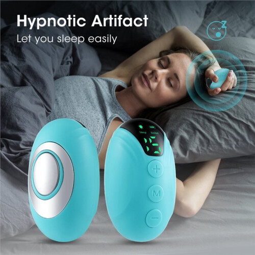 Handheld Sleep Aid with Intelligent Microcurrent Settings and 15 Levels for Deep Sleep, Sleep Egg 2