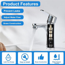 Brass Dual Seal 1225 Replacement Cartridge for Moen 1225/1225B, Ideal for Single Handle Faucets