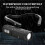 LED Rechargeable Ear-Worn Headlamp with Motion Sensor for Outdoor Activities 8