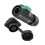 EW-LP12 Industrial Waterproof Connector, Quick Plug Circular Aviation Connector, 2-Pin Plastic Shell, Quickly Plug 2