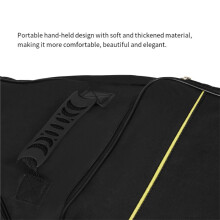 IRIN Étui de Guitare Électrique, Housse de Transport, Sac en Tissu Oxford Noir Imperméable, Accessoires de Guitare, Sac à Dos de Rangement pour