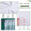 10x10ft White Tulle Backdrop Curtain with Lights String 2 Panels White Backdrop Curtains for Wedding Partie 6