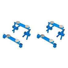 2X Magnete Piatto per Kit di Montaggio Sulla Carrozzeria di un'Auto RC per TT01 TT02 HPI Sakura 1/10 RC Racing Car Touring Car Blu