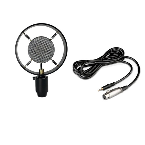 Vintage Retro Microphone Classical Microphone Model Stage Photography Condenser Microphone for Recording Video