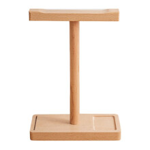 Support de Casque en Bois en Forme de T - Support de Casque de Bureau, Étagère D'Affichage, Organisateur de Rangement pour la Maison et le Bureau A
