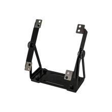 Multi-Purpose Fan Mount Stand PC Case External Cooling Fans Bracket for 120 & 140mm PC Fans, 360 Degrees Rotation Black