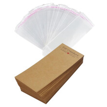 100 Stuks Auto Onderzetter Verpakking voor Verkoop, Sublimatie Auto Onderzetters Kaart met 100 Stuks Zakken, Sublimatie Blanks Accessoires