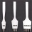 9Pcs 4mm Leather  Round Hole Leather Puncher Detachable Seam Punching Chisel Tool/Set 5