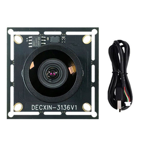 12MP IMX577 USB 2.0 Camera Module 95 Distortion-Free 4K/30fps Wide-Angle for Video Conferencing Face Recognition