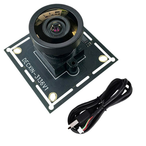 12MP IMX577 USB 2.0 Camera Module 150 Distortion-Free 4K/30fps Wide-Angle for Video Conferencing Face Recognition