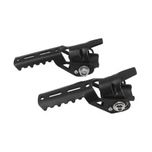 Palagoas Dianteiras para Motocicleta, Apoios de Pés Dobráveis, Braçadeiras para R1250GS R1200GS ADV LC, Encaixe para Barras de Proteção de 20-26