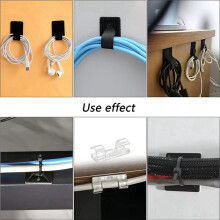 346 Pcs Cable Management Organizer Kit, Adhesive Cable Clips Holder,Cable Ties,Adhesive Wall Cable Tie,Fasten Cable Ties