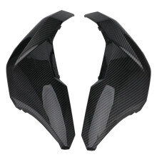 Panneaux de Couverture Latéraux de Réservoir de Moto, Cadre de Couverture Latérale pour GROM MSX125 2016-2020, Accessoires en Fiber de Carbone