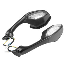 Espejos Retrovisores de Motocicleta con Intermitentes para R1 R6 YZF-R1 YZF-R6 2017 2018 2019 2020
