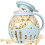 Microwave Popcorn Maker Bucket Microwave Bowl  Machine Safe Silicone Lid Popcorn Maker 1