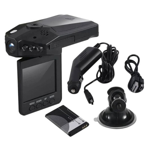 Universal 2.5 Polegadas Carro LED DVR Road Dash Câmera de Vídeo LCD Gravador de Estacionamento CMOS Sensor Gravação de Alta Velocidade
