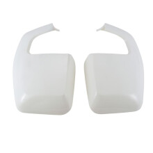 Para Transit Personalizado Lado Esquerdo e Direito Pintado Asa Espelho Capa Espelho Retrovisor Capa Congelar Branco 2064129 1809084