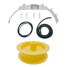 WE49X20697 Dryer Bearing Kit WE3M26 Top Bearing WE9M30 Drum WE12M29 Belt WE1M1067 Bearing Slider WE12X83