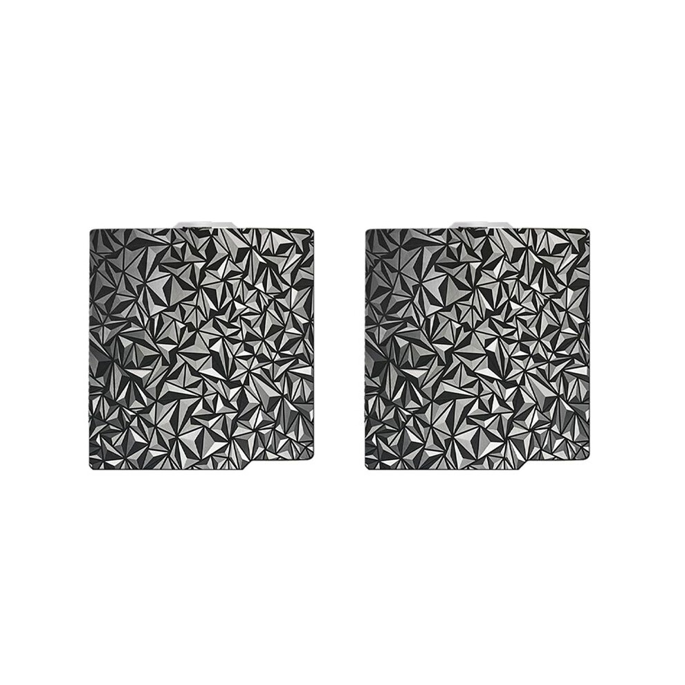 2X 3D Printer Peo Pet Build Plate For Bambu-Lab X1/X1c/X1e/P1p/P1s/A1 3D Printer,Peo+Carbon Fiber Pet Surface257x257mm 6034266126291