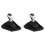 2X 6 Speed Manual Gear Shift Knob Shifter Lever Boot Cover for- 1 Series E81 E87 E87Lci E88 E82 1