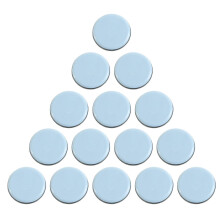 20 deslizadores de PTFE para muebles, mesas, sofás y camas.
