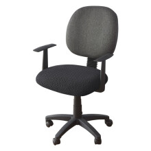 Funda para silla de oficina con forma de T de tejido jacquard