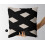 Capas de almofada neutras em preto, bege e marrom, 45x45 cm (18x18 polegadas) 1
