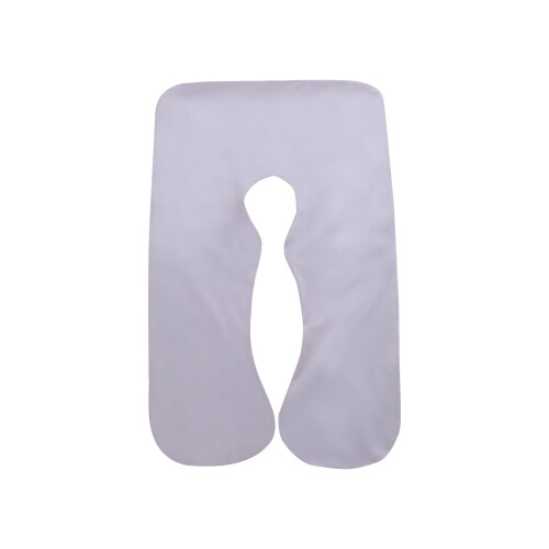 Housse de coussin de maternité en forme de U, lavable, 70 x 130 cm