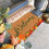 Pumpkin Design Area Rug Green 50x80cm 1