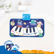 Tapete de chão com piano infantil – Tapete musical para crianças a partir de 1 ano.
