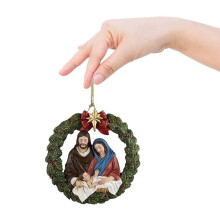Christmas nativity tree pendant decoration 1 piece