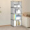 WSYW Portable Bookshelf 4-Tier Vertical Storage Rack 1