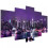 5-Piece NYC Night Canvas Wall Art Set 1
