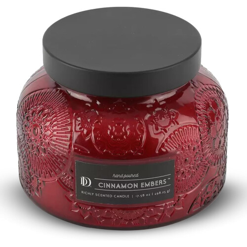 Duftkerze „Cinnamon Embers“ im Glas, 510 g