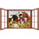 Stickers muraux 3D animaux de la ferme en vinyle 1