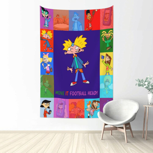 Κρεμαστό τοίχου με κινούμενα σχέδια Hey Arnold