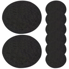 Fireproof Insulation Mat Round 8.5cm 8pcs