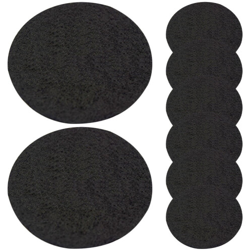 Fireproof Insulation Mat Round 8.5cm 8pcs