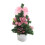Mini Artificial Christmas Tree 20cm with Red Bows & 1