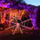 12FT Halloween LED Διακόσμηση Φωτός Ιστού Αράχνης 1