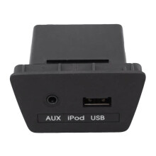 Bil USB AUX Datagränssnitt USB Portadapter 96120-2Z500 961202Z500 för Ix35 Tucson 2010-2015