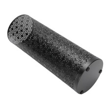 Schirmaufbewahrungskübel aus Aluminiumlegierung Schwarz 42x15x15 cm