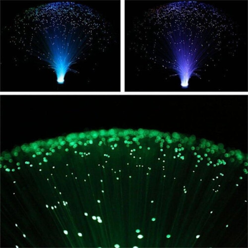Glasfaserlampe – Farbwechsel – 21 cm 2