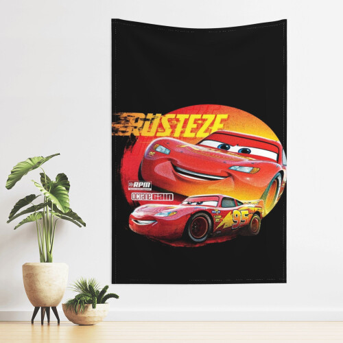 Κρεμαστό τοίχου από πολυεστέρα Lightning McQueen 2