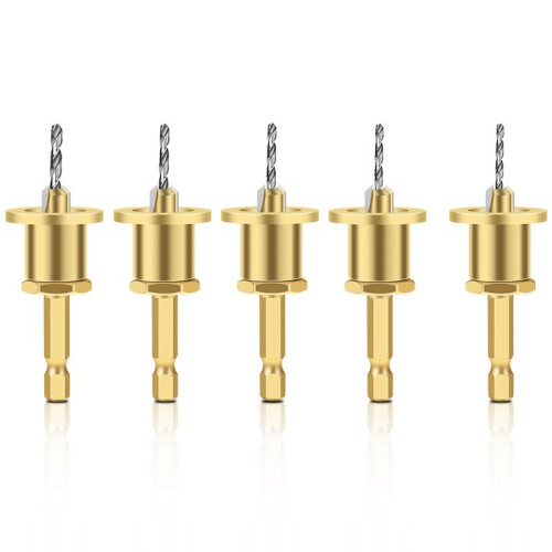 Adjustable Hexagonal Shank Countersink Drill Taper Hole Drill Screw Step Drill Self-Tapping Screw Alloy