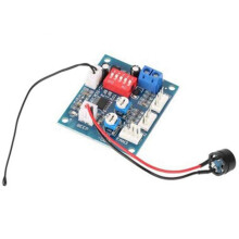 12V 4 Fils Haute TempéRature Ventilateur ContrôLe de la TempéRature ContrôLeur de Vitesse Module CPU Alarme de TempéRature PWM PC CPU