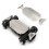 For  TT02 TT-02 1/10 RC Car Stainless Chassis Armor Kit Upgrade Front & Rear Protector 5